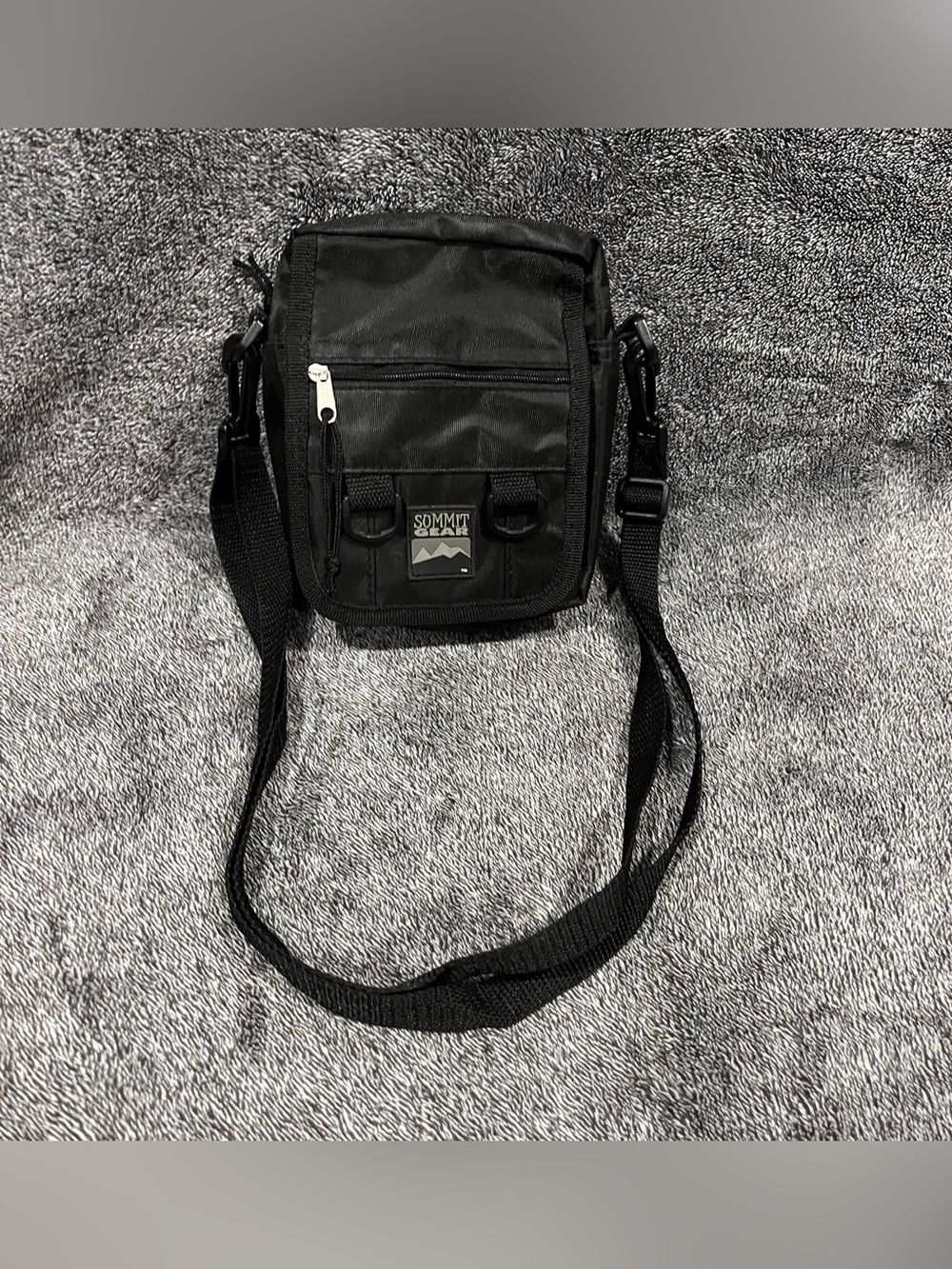 Summit Gear organizer black pouch crossbody bag unisex